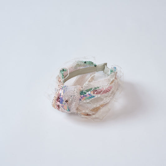 スパンコールカチューシャ