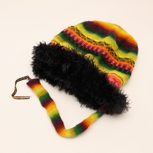 Knit Gradient Cap