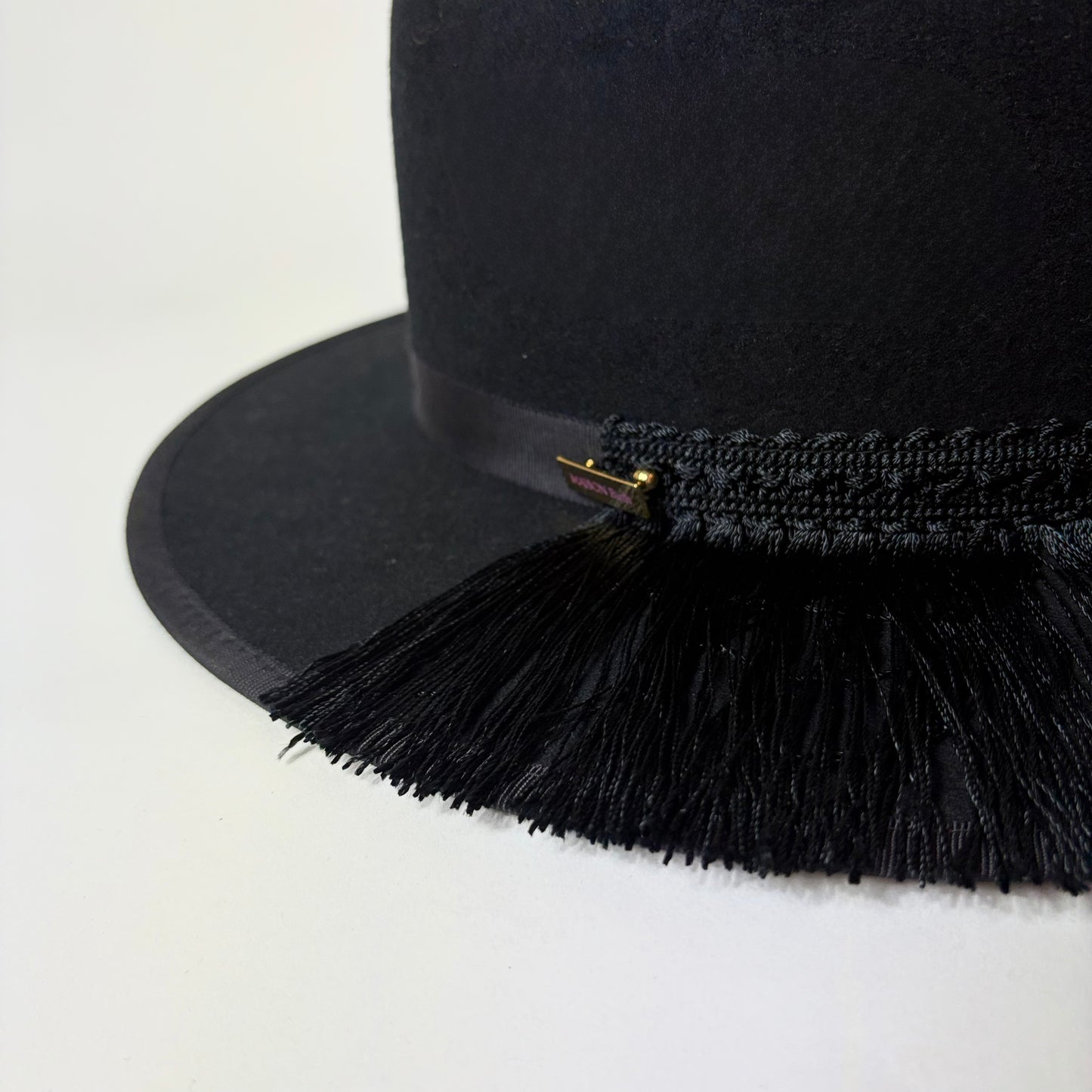 MB-25311 Fringe bowler hat