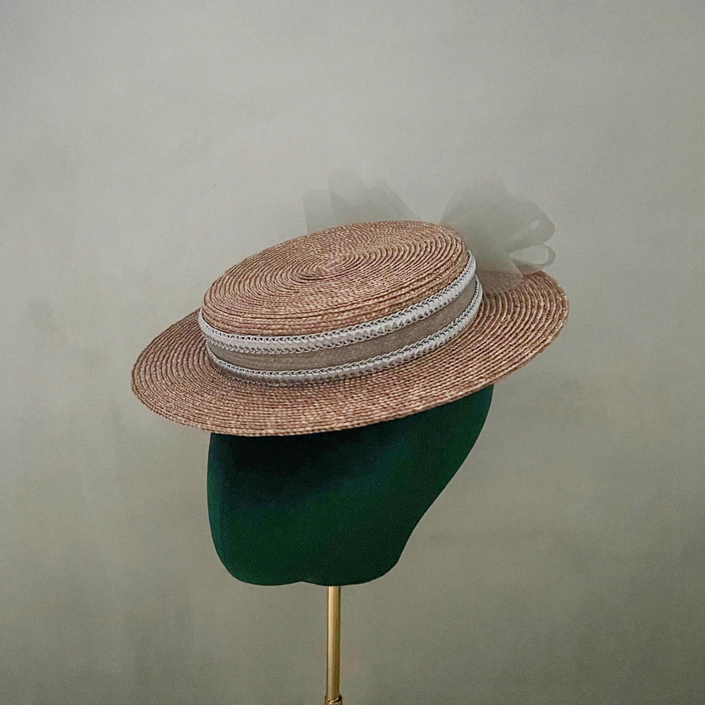 big ribbon mini canotier ビッグリボンミニキャノチエ