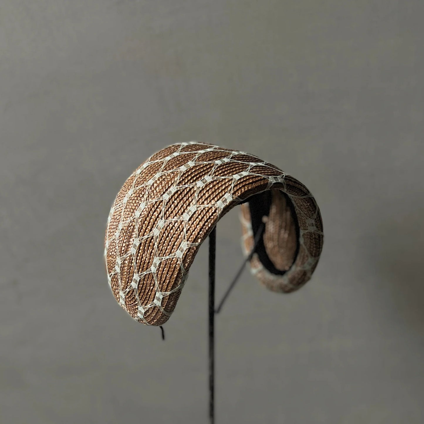 Honeycomb veil Alice band