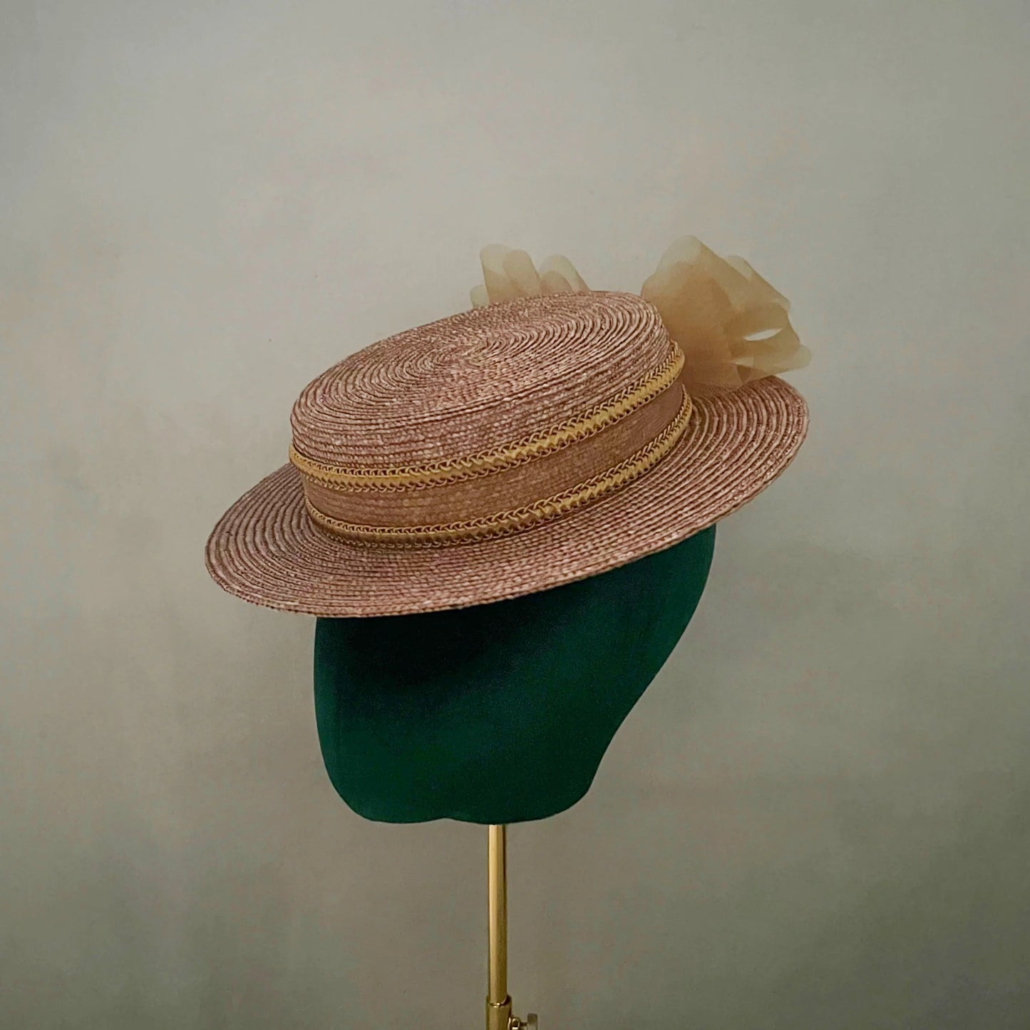 big ribbon mini canotier ビッグリボンミニキャノチエ