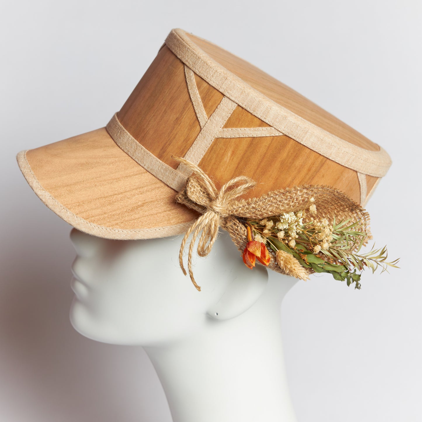木の帽子Made of wood(桜)