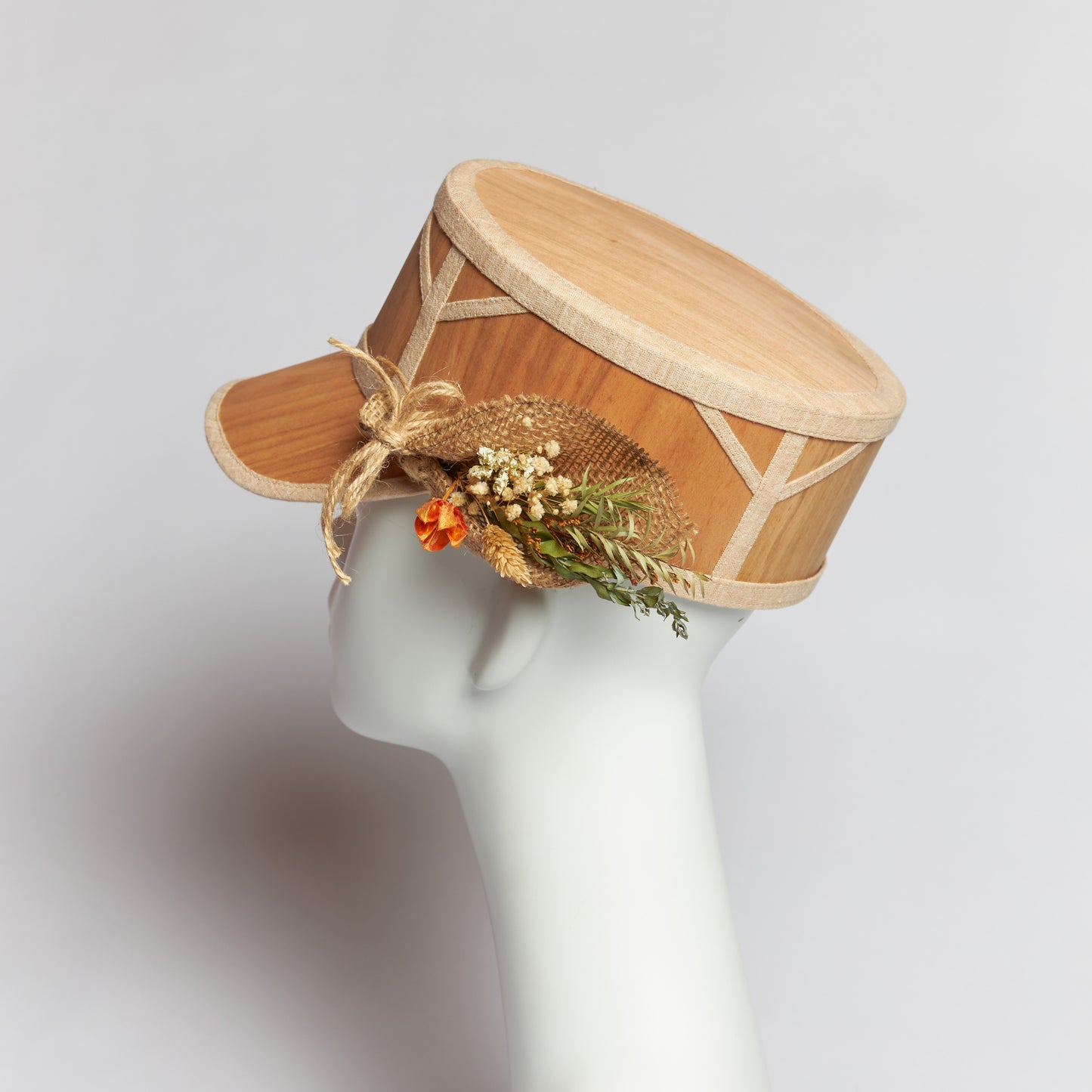 木の帽子Made of wood(桜)