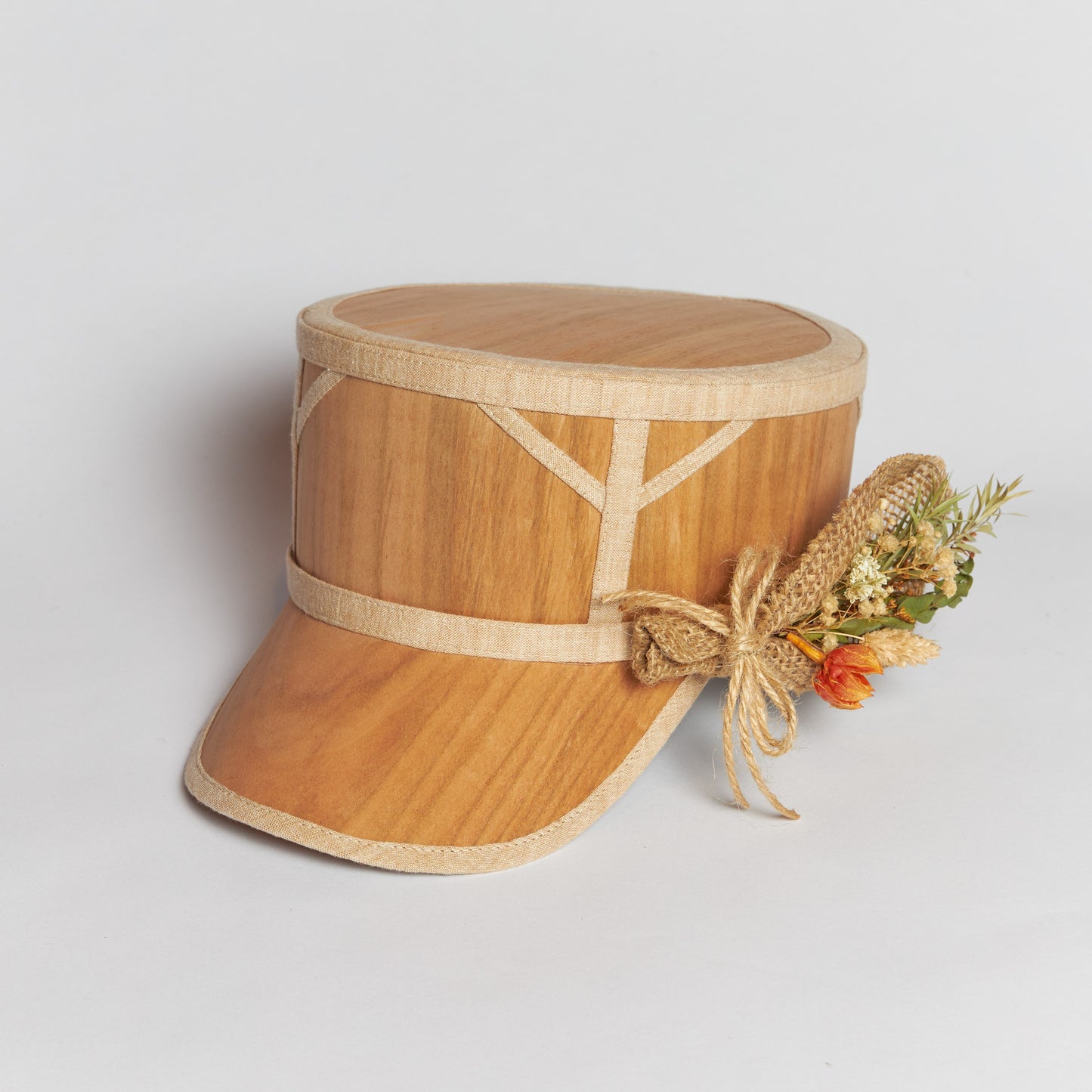木の帽子Made of wood(桜)