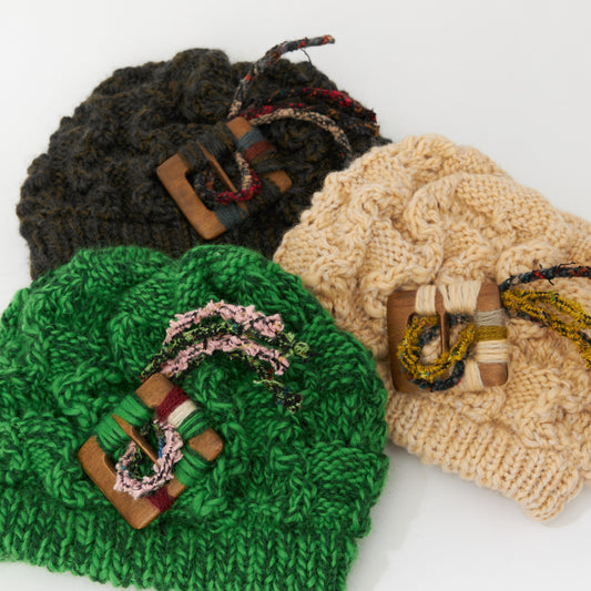 手編みブロッコリーモチーフ