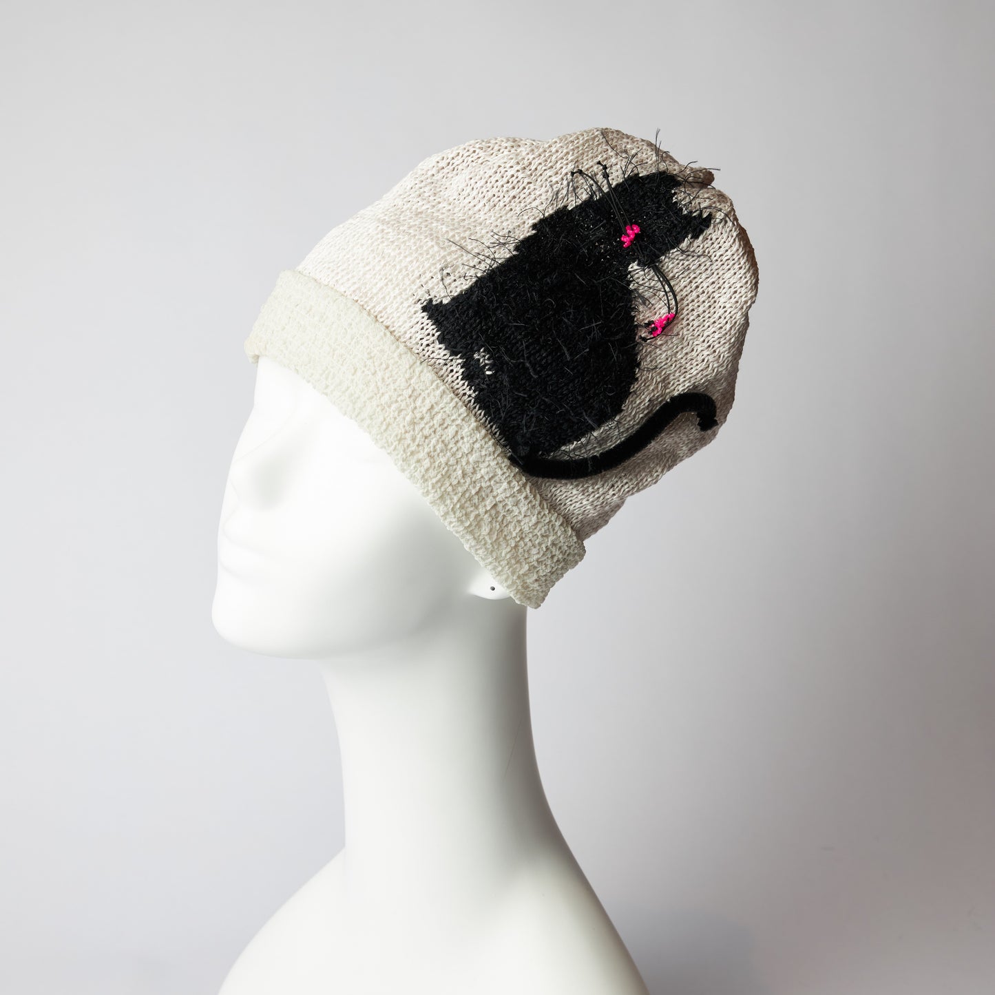 Catシルエットキャップ