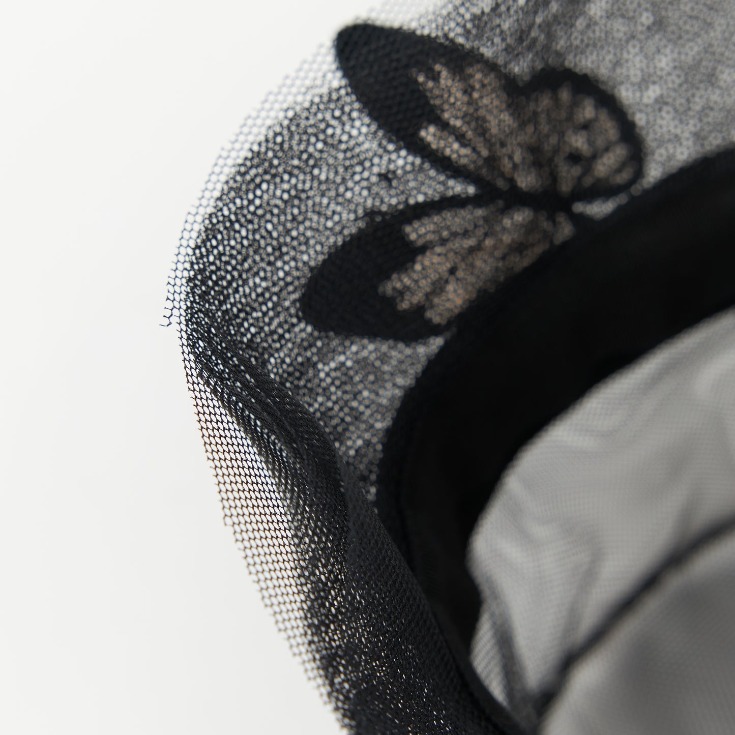 チョーチョ付チュールハット