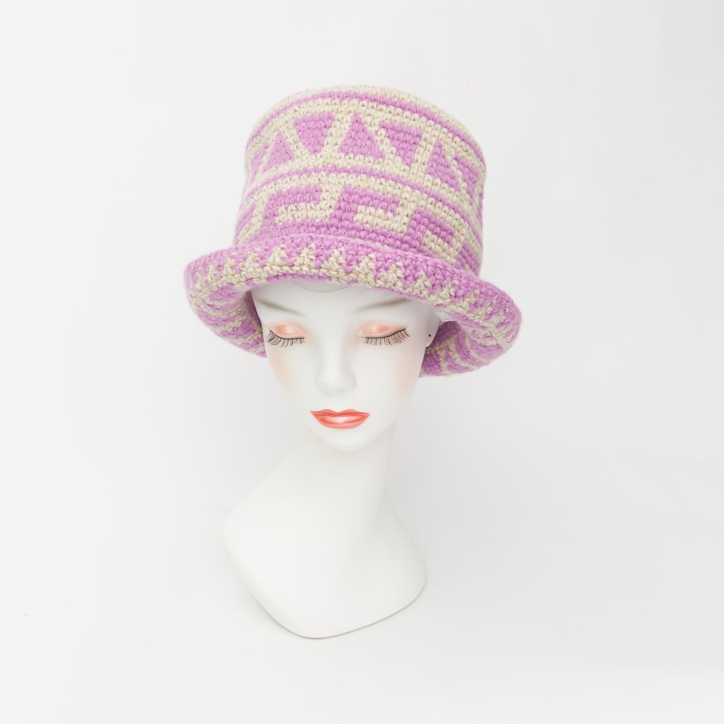 Wool Jacq crochet hat