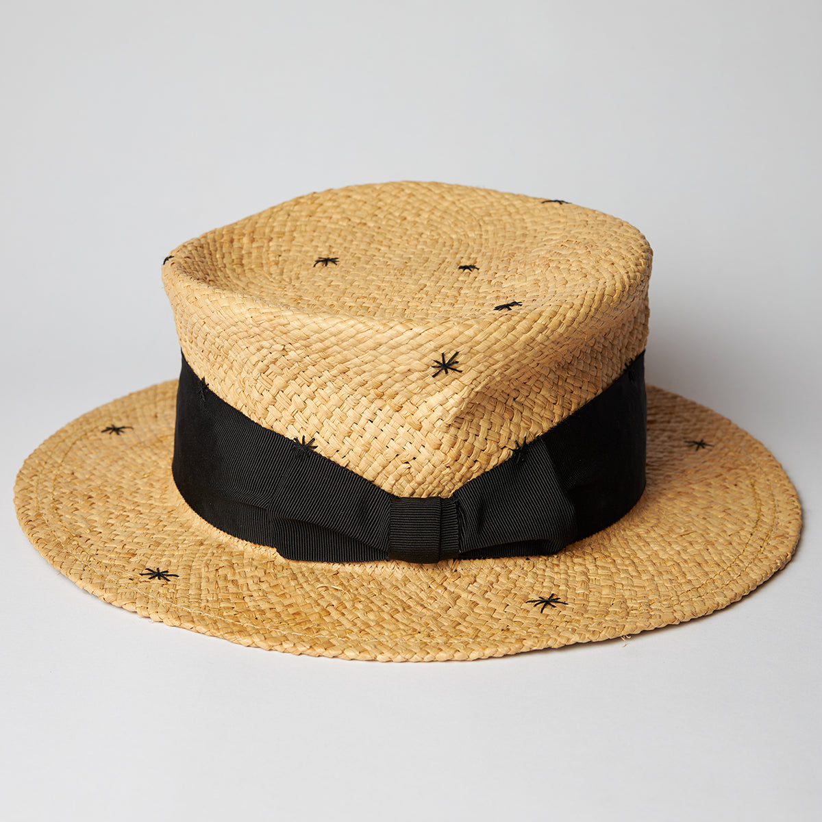 ラフィアリボンくしゃHat