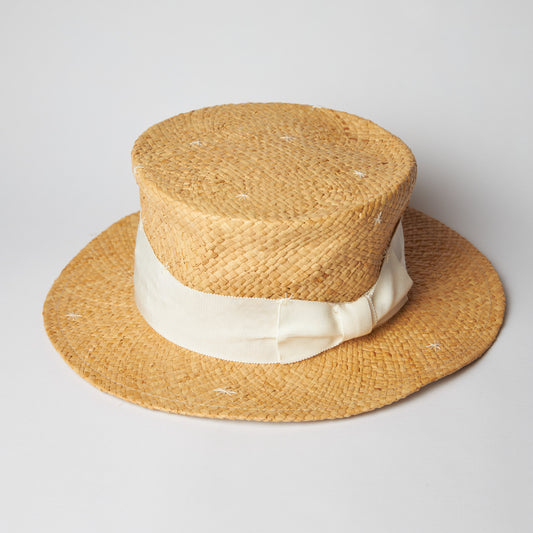 ラフィアリボンくしゃHat