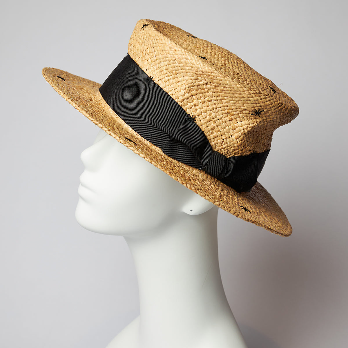 ラフィアリボンくしゃHat