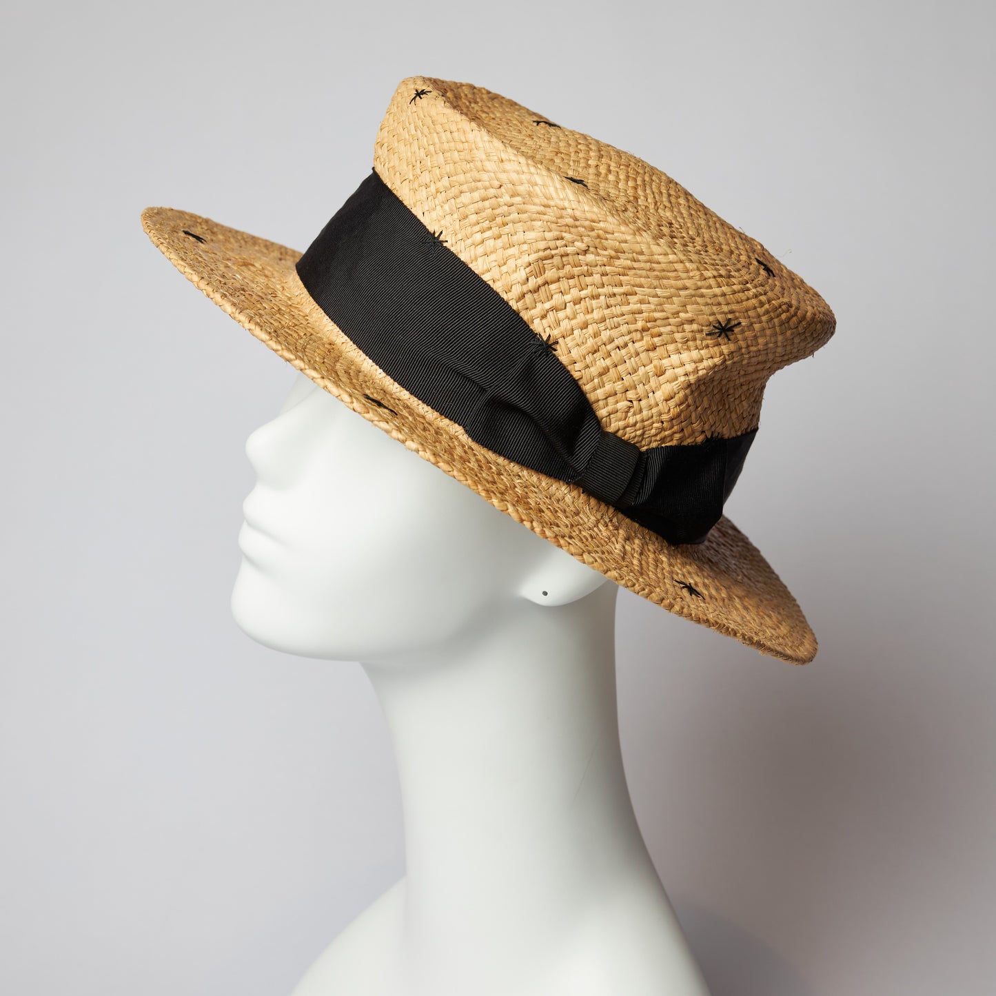 ラフィアリボンくしゃHat