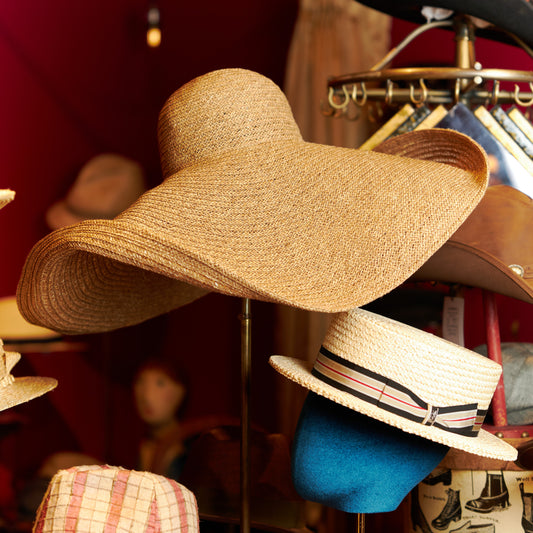 セルペーパーワイドブリムキャペリン