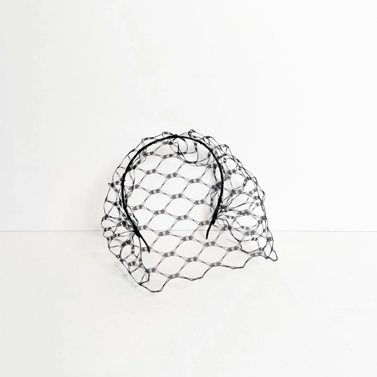 Honeycomb Veil headband