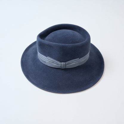 Felt hat (with leather chin strap)