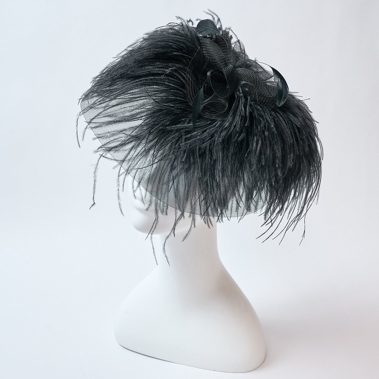 Feather Cocktail Hat