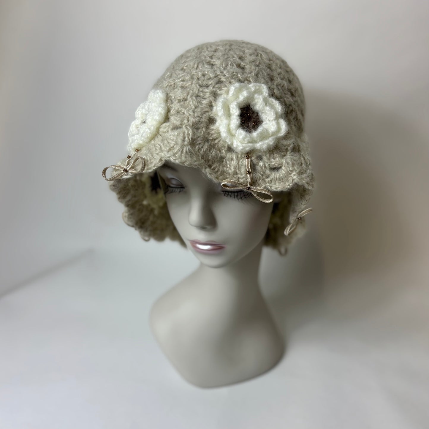 ハナハナニットキャップ