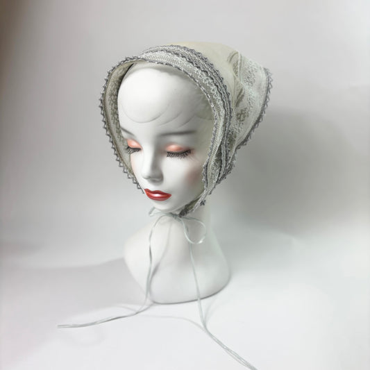 レース三角巾カチューシャ