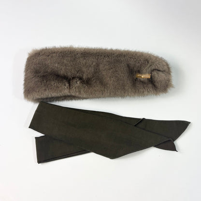 ECO MINK FUR HAIR BAND