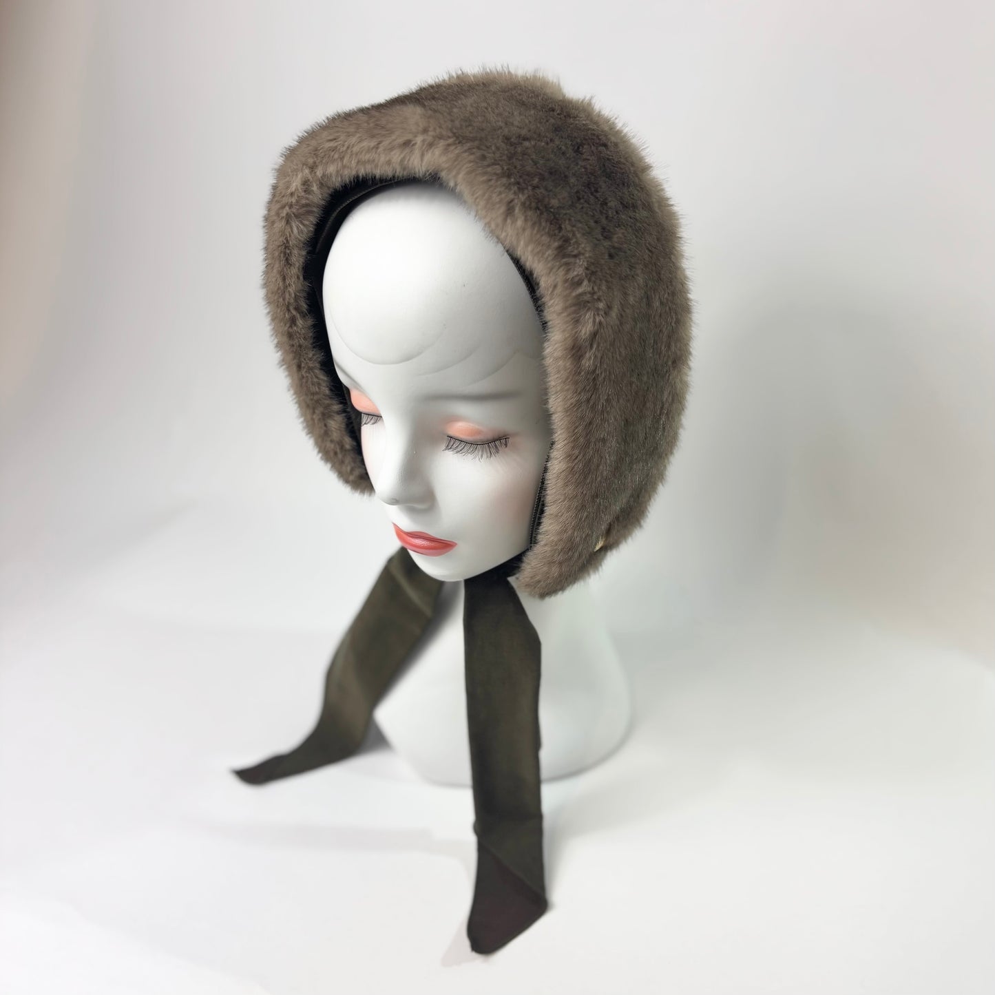 ECO MINK FUR HAIR BAND