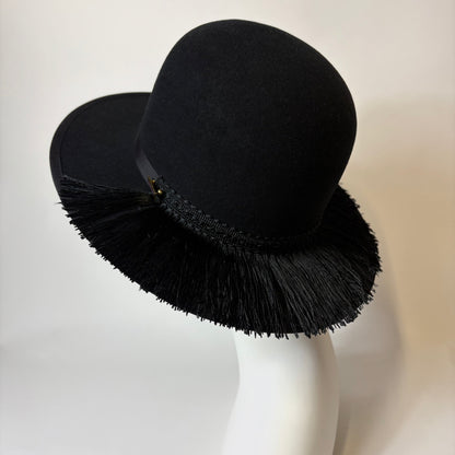 MB-25311 Fringe bowler hat