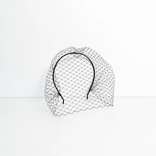 MM0017 black Veil headband
