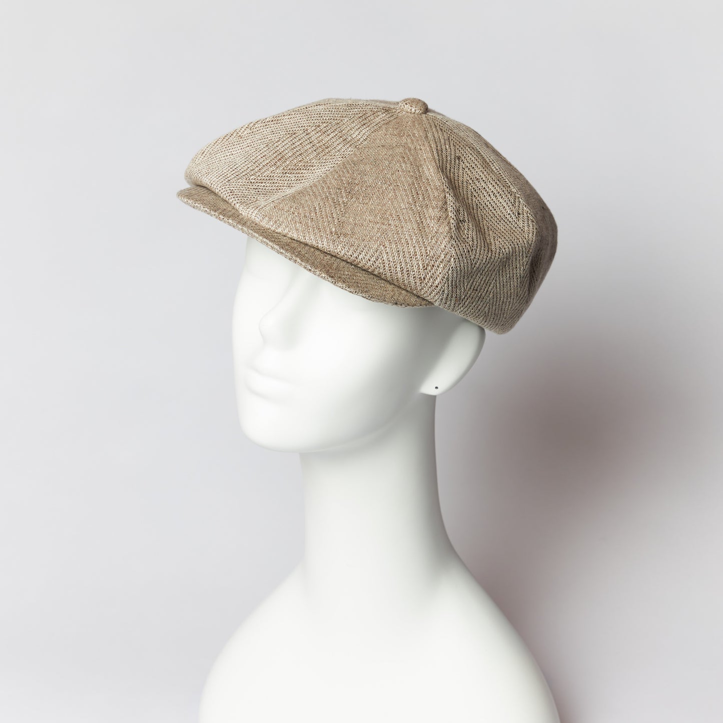 Big herringbone casquette