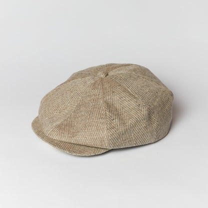 Big herringbone casquette