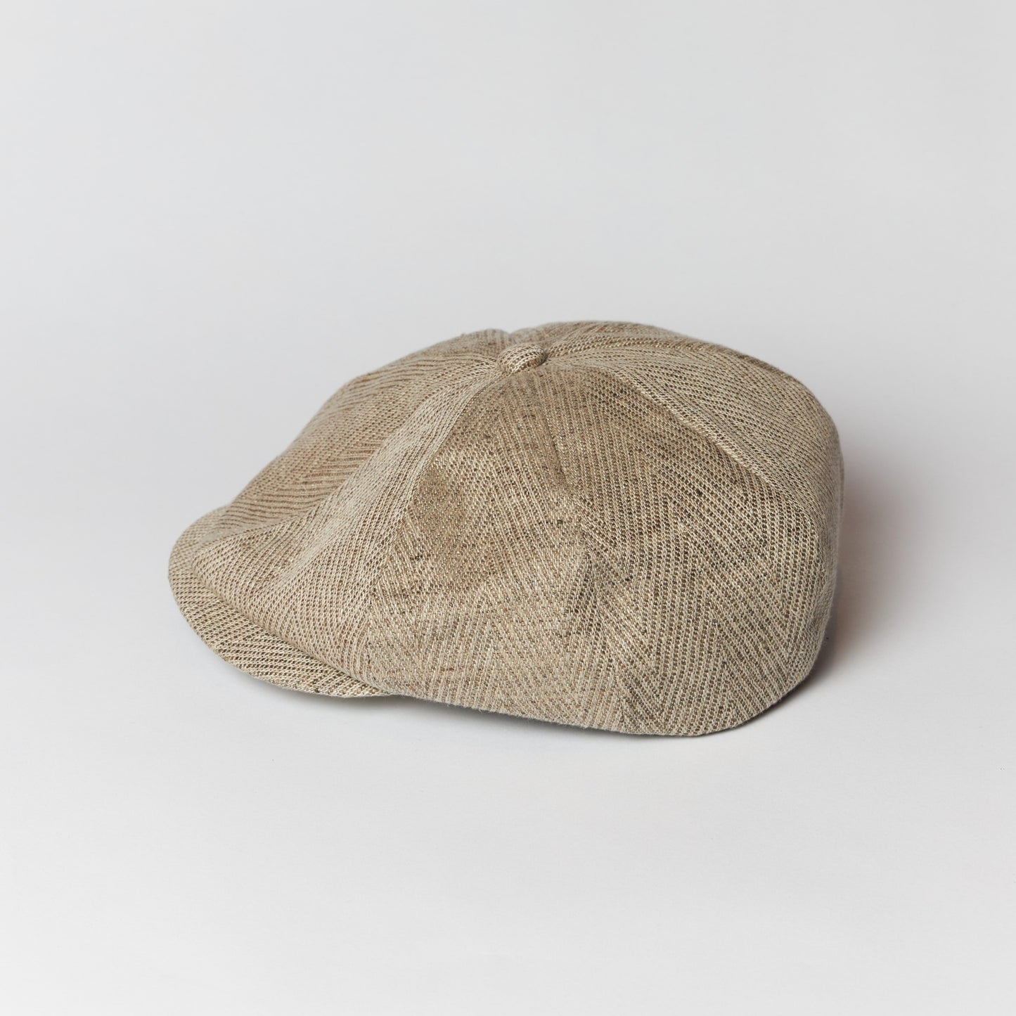 Big herringbone casquette