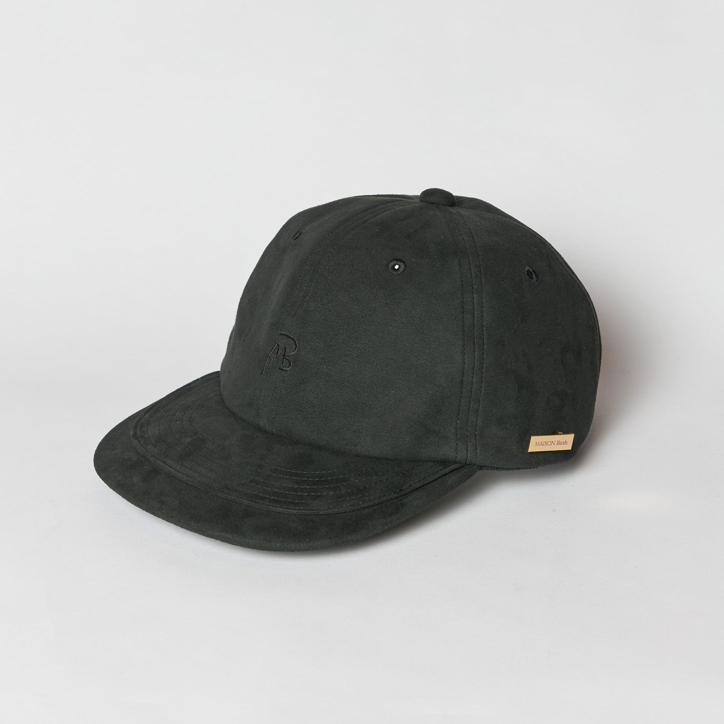 Suede W-visor Cap