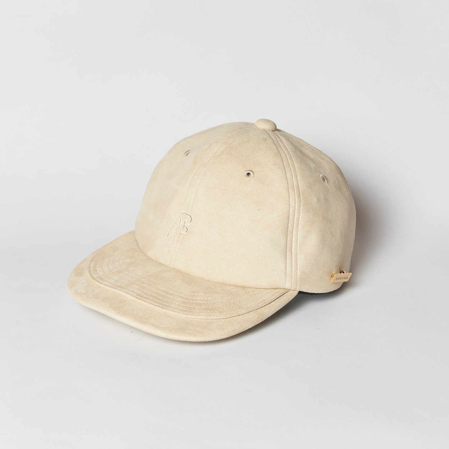 Suede W-visor Cap