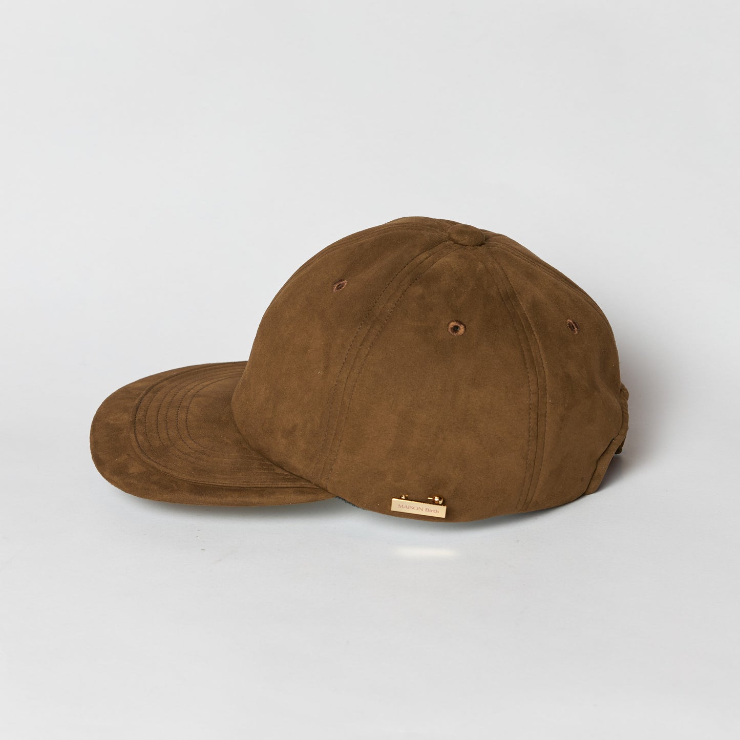 Suede W-visor Cap