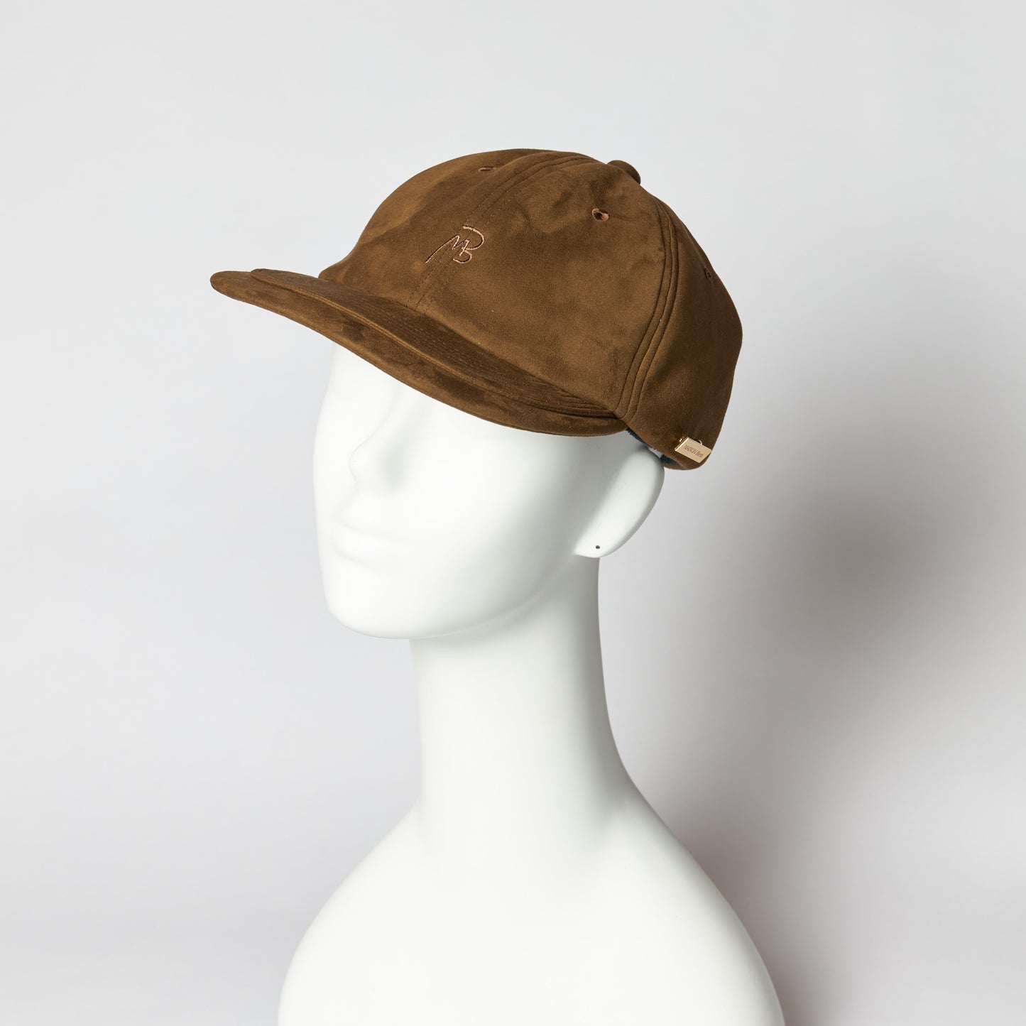 Suede W-visor Cap