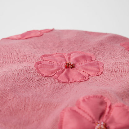 Patch Flower Beret