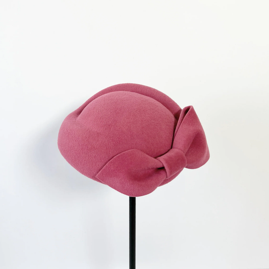 Simple ribbon toque シンプルリボントーク